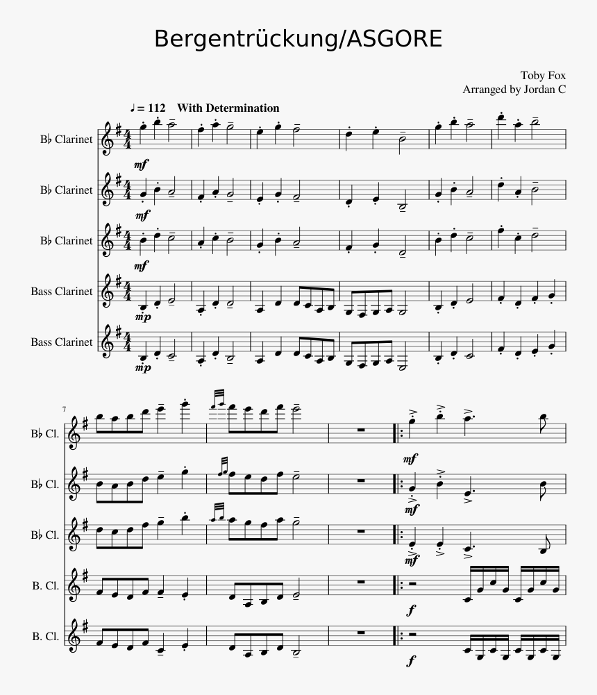 Dangerous Woman Partitura Piano, HD Png Download, Free Download