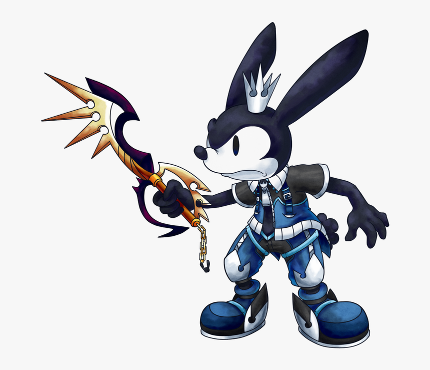 Kh Oswald - Kingdom Hearts Characters Drawings, HD Png Download, Free Download