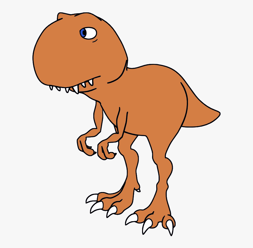 Funny Horse Clipart - Dinosaur Funny Drawing Page, HD Png Download, Free Download