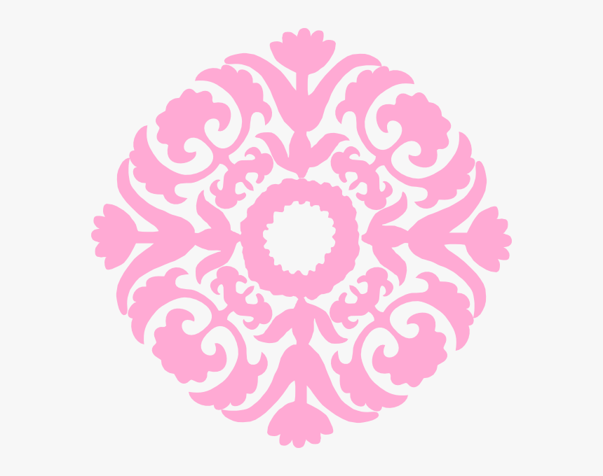 Pink Flourish Png - Floral Ornament Islamic Png, Transparent Png, Free Download