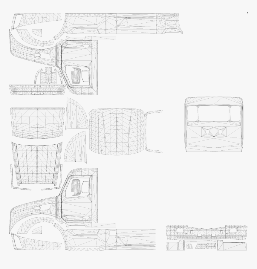 Template 1483083464 - Technical Drawing, HD Png Download, Free Download