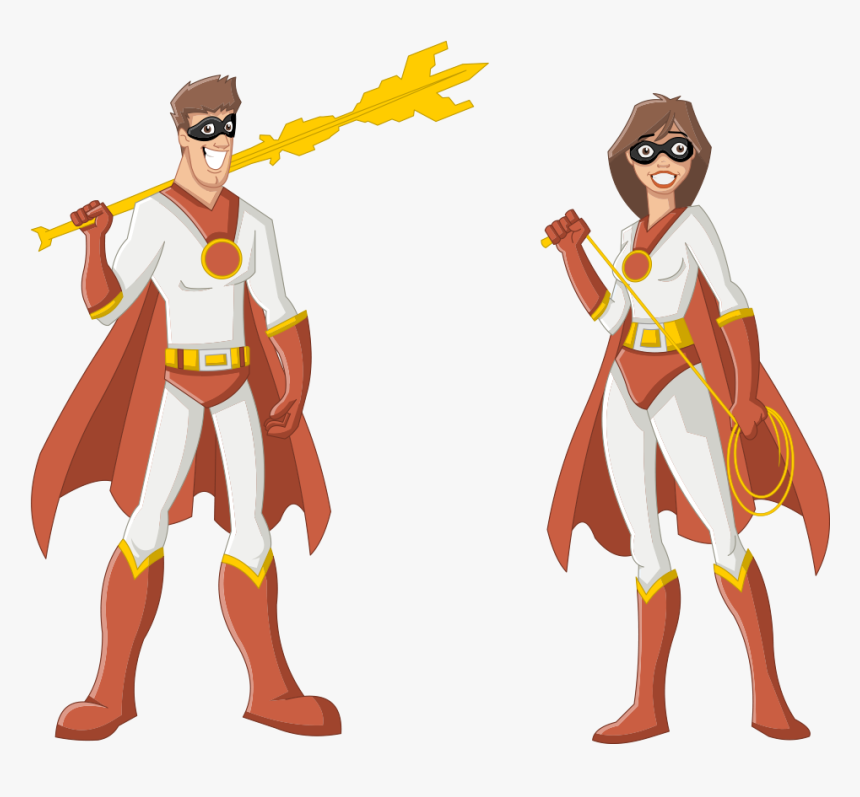 Superhero Female Royalty-free Stock Photography - Superhero Male And Female Png, Transparent Png, Free Download