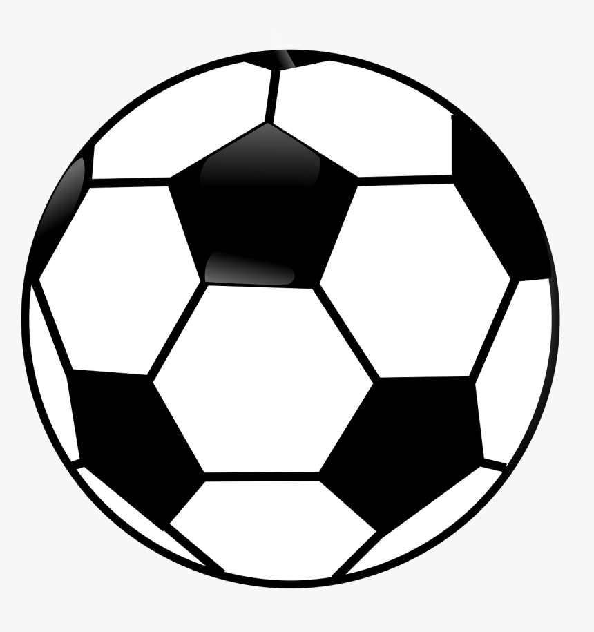 Clipart Black And White Ball , Transparent Cartoons - Soccer Ball