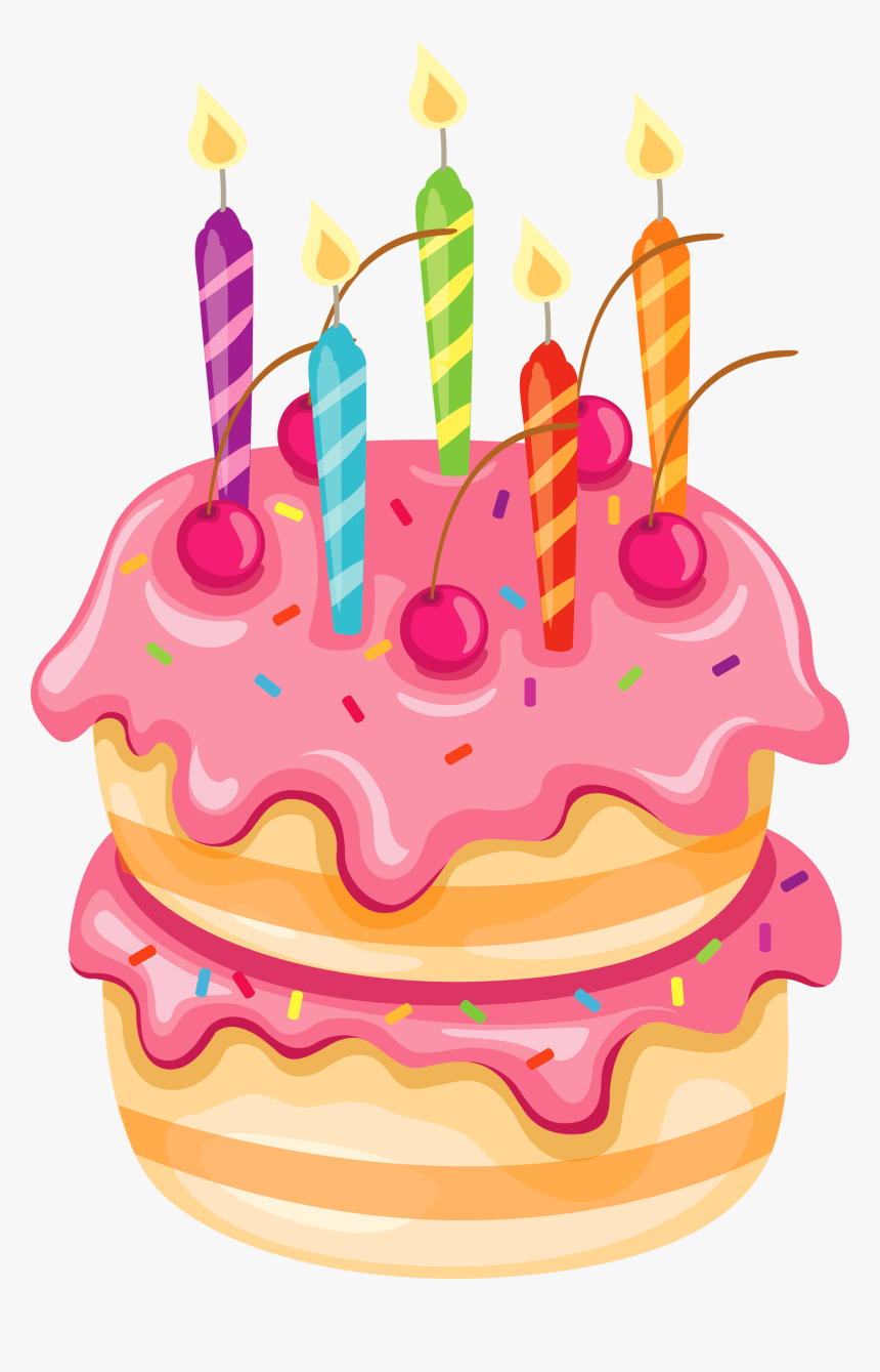 Transparent Clipart Anniversaire Cute Cake Clipart Png Png Download Kindpng