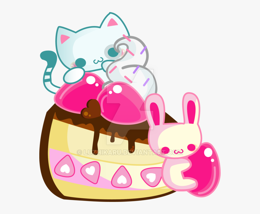 Transparent Kawaii - Cake Cute Png, Png Download, Free Download