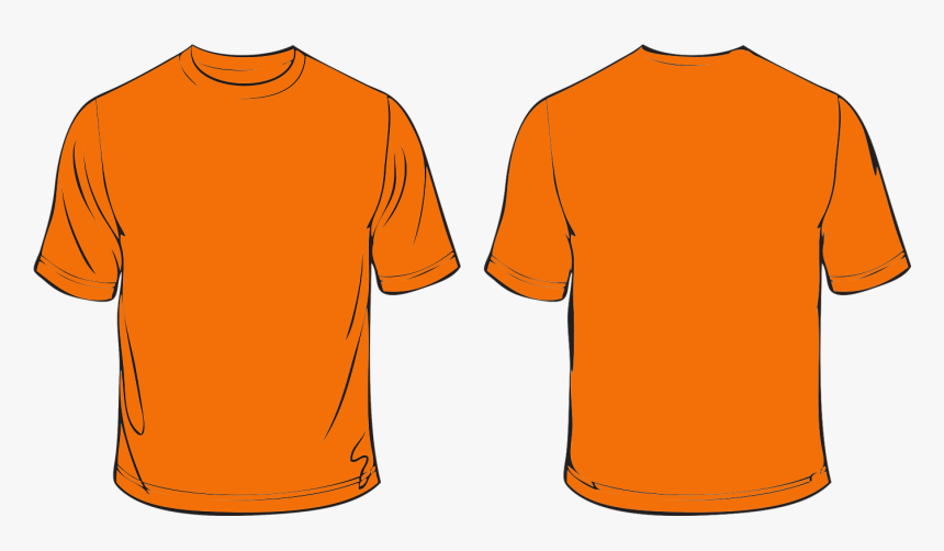 Download T Template Printable Free Orange T Shirt Template Png Transparent Png Kindpng