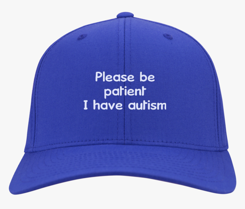 Please Be Patient I Have Autism Hat Png - Baseball Cap, Transparent Png, Free Download