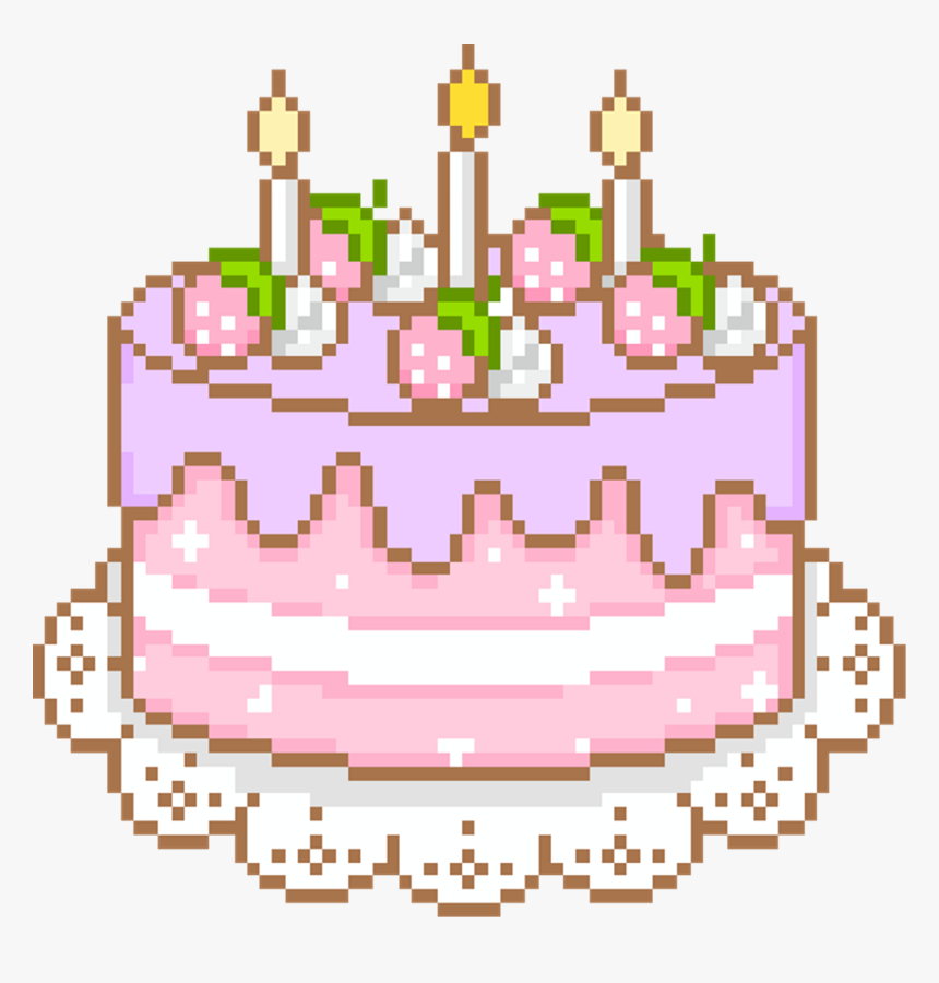 Cake Cute Aesthetic Kawaii Pixel Uwu Freetoedit Pixel