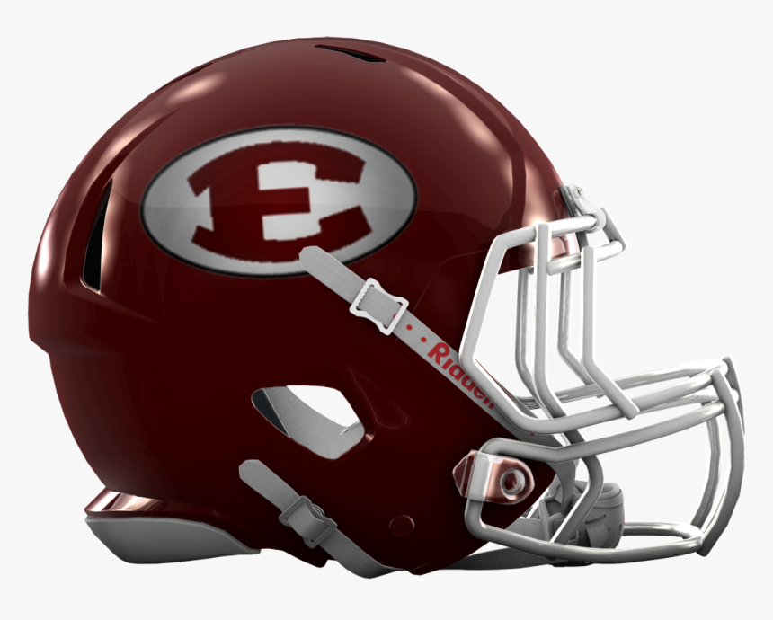 Red Football Helmet Png, Transparent Png, Free Download