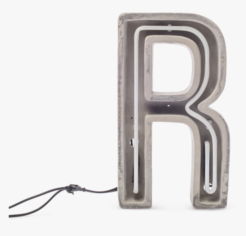 Alphacrete, Concrete Neon Light R-0 - R Neon Light Png, Transparent Png, Free Download