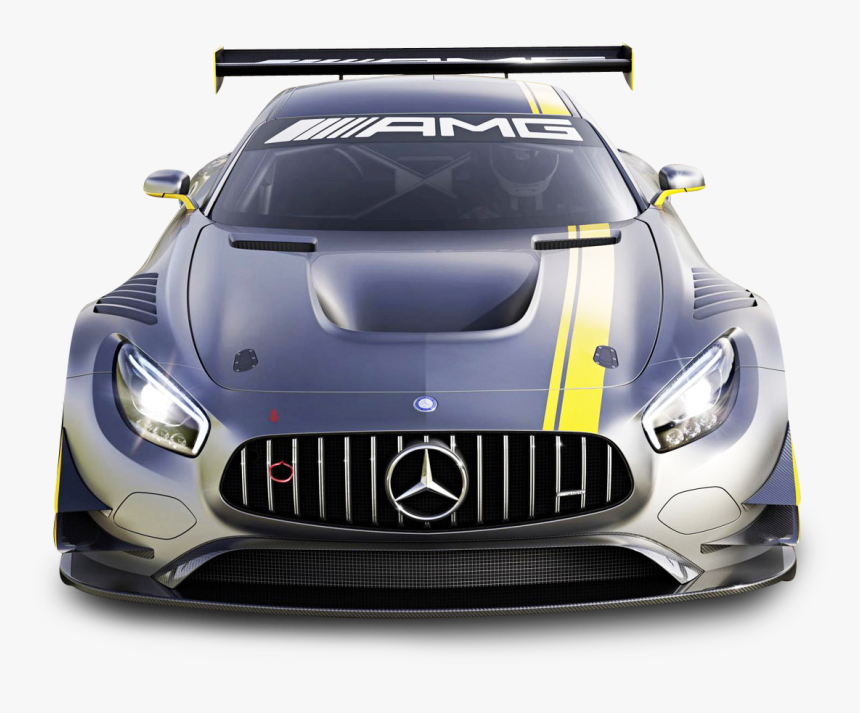 Gray Mercedes Benz Racing Car - Mercedes Gt Le Mans, HD Png Download, Free Download