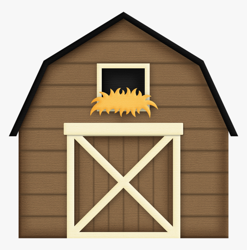 Clip Art Jss Eieio Barn Animales - Brown Barn Clipart, HD Png Download, Free Download