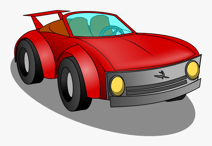 Toy Race Car Clipart - Copyright Free Cartoon Car, HD Png Download