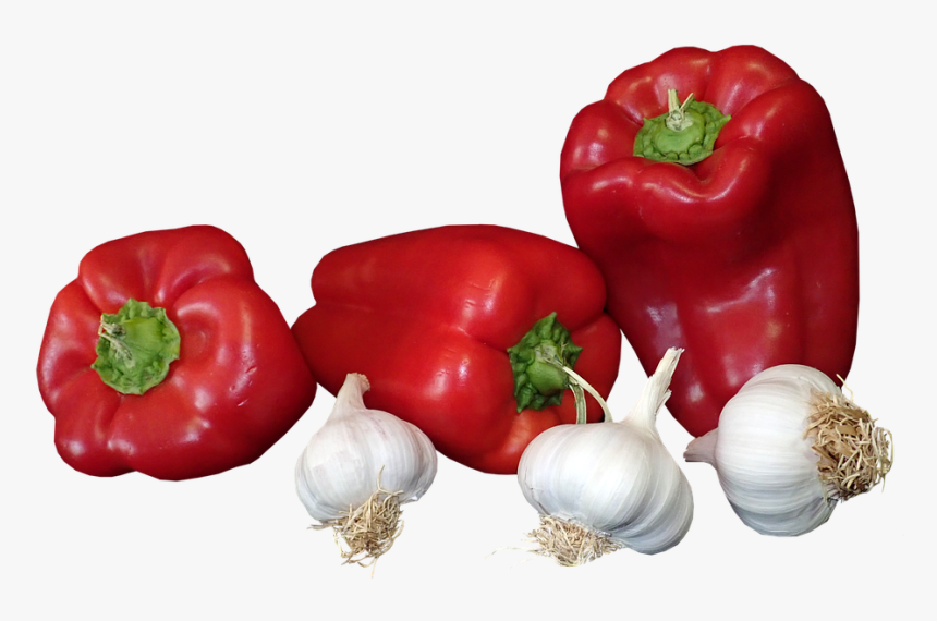 Vegetables, Capsicum, Garlic, Cooking, Healthy, Cut - Menu Palmiarnia Gubin, HD Png Download, Free Download