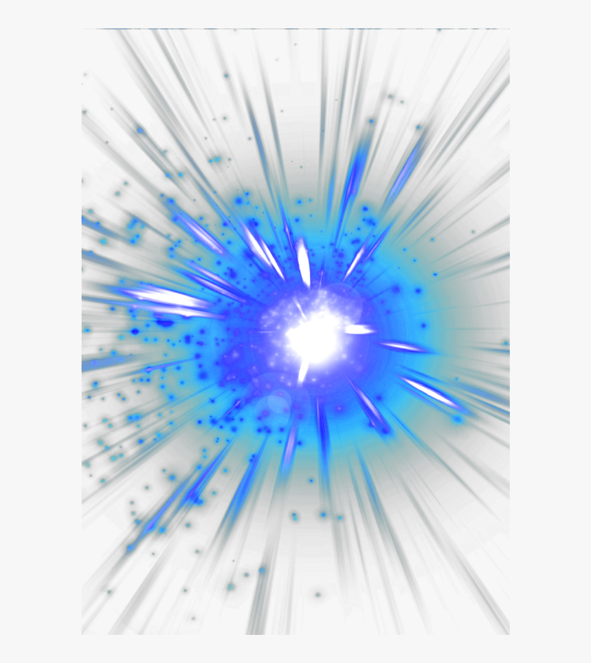 Ftestickers Explosion Blue Blueflames , Png Download - Light Splash Png, Transparent Png, Free Download