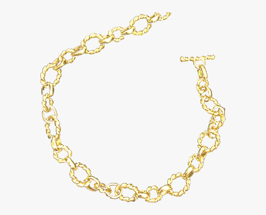 Handmade K Yellow Gold - Chain, HD Png Download, Free Download