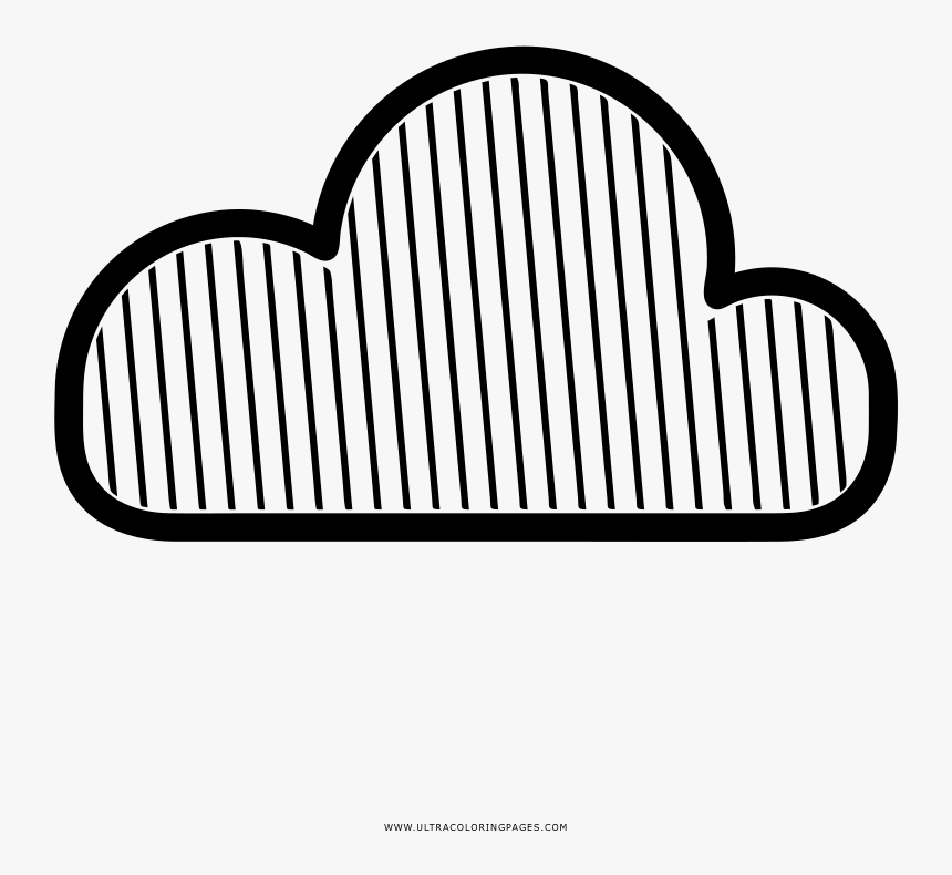 Dark Cloud Coloring Page - Heart, HD Png Download, Free Download