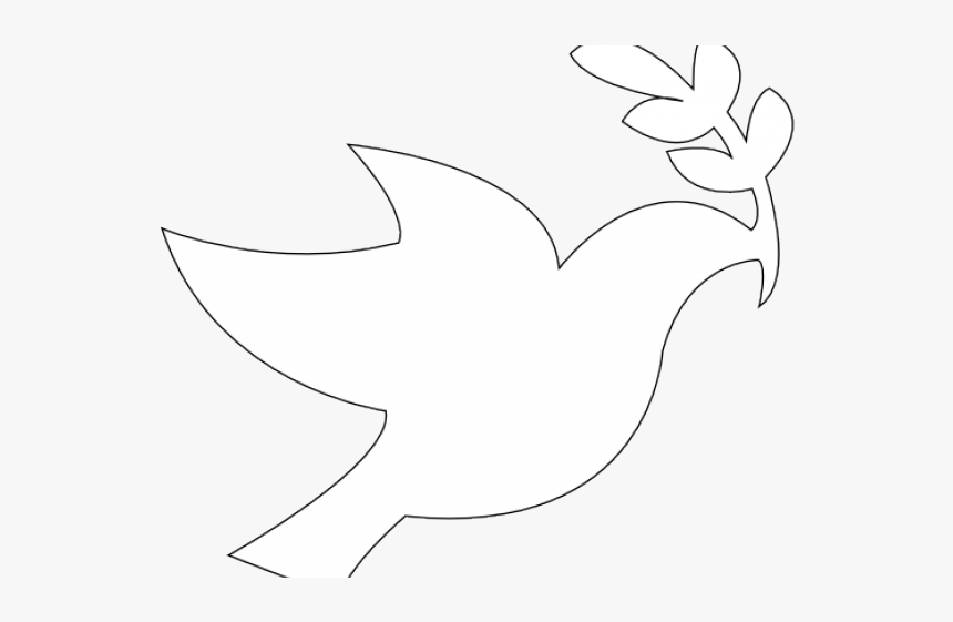 White Dove Cliparts - Peace And Conflict Prevention Resolution, HD Png Download, Free Download