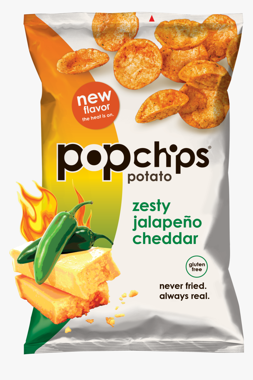 5oz Bag Of Zesty Jalapeno Cheddar Popchips - Popchips Zesty Jalapeno ...