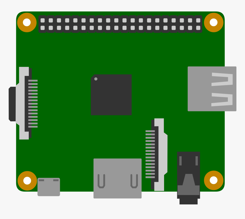 Raspberry Pi A - Raspberry Pi Board Icon, HD Png Download, Free Download