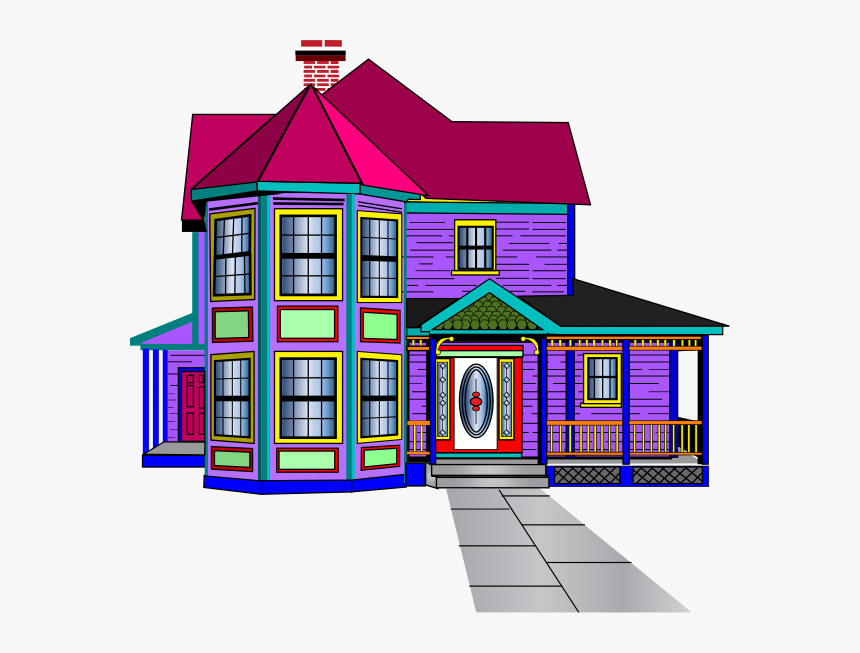 Aabbaart Njoynjersey Mini-car Game House Svg Clip Arts - House Clip Art, HD Png Download, Free Download