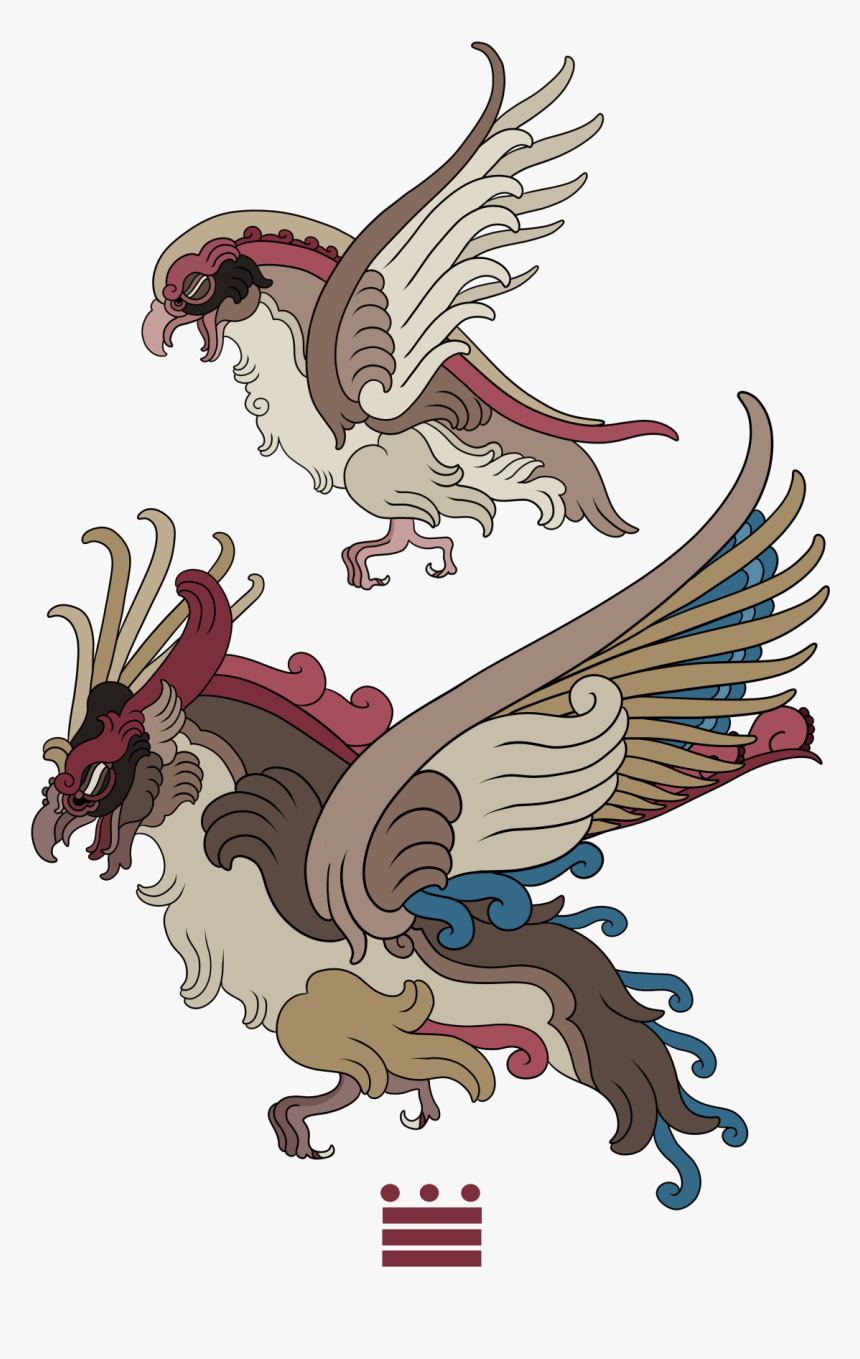 “ Pidgeot And Mega Pidgeot ” - Mayan Style Art Pokemon, HD Png Download, Free Download