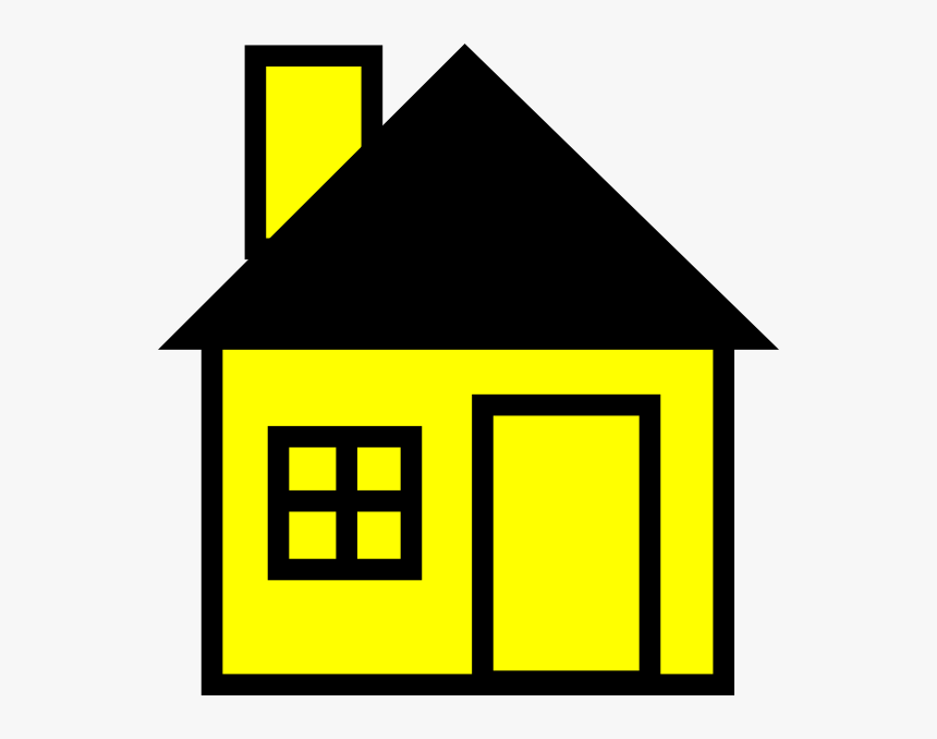 simple house front clipart