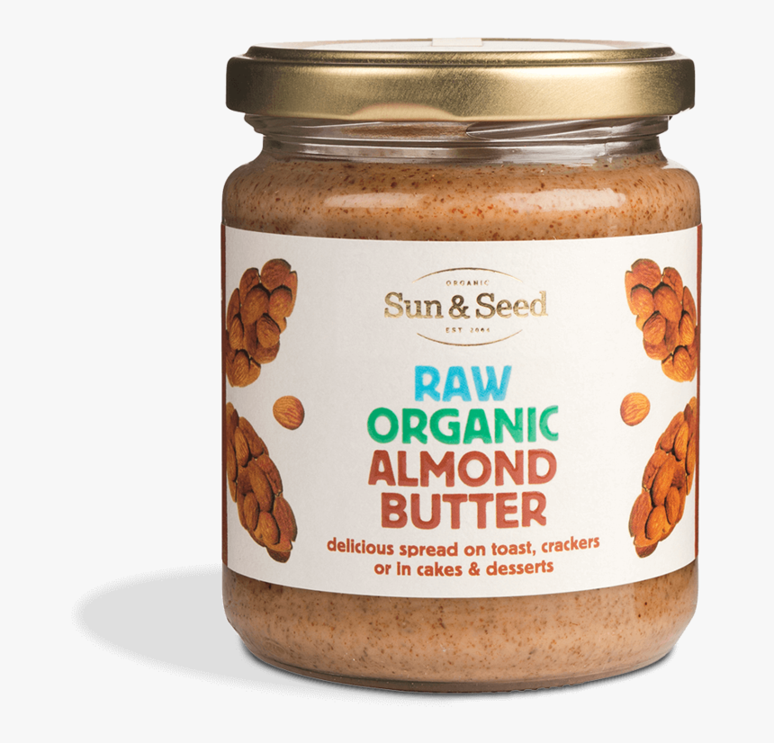 Almond Butter Png - Sun And Seed Almond Butter, Transparent Png, Free Download