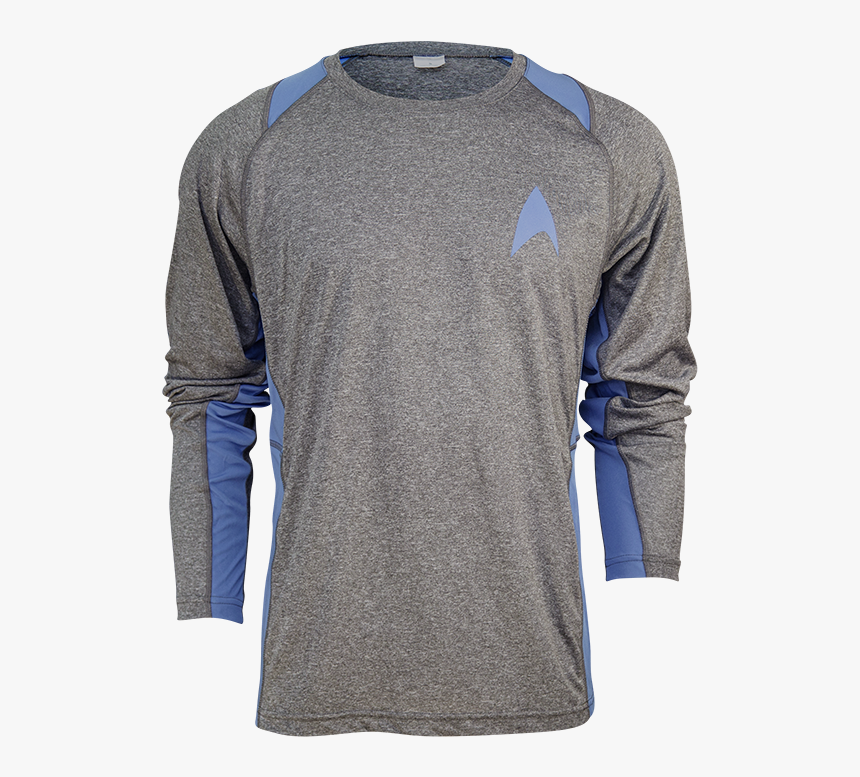 Star Trek Long-sleeve Running Shirt - Star Trek Running Top, HD Png Download, Free Download