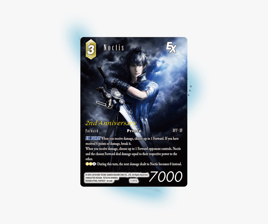 Final Fantasy Tcg Noctis, HD Png Download, Free Download