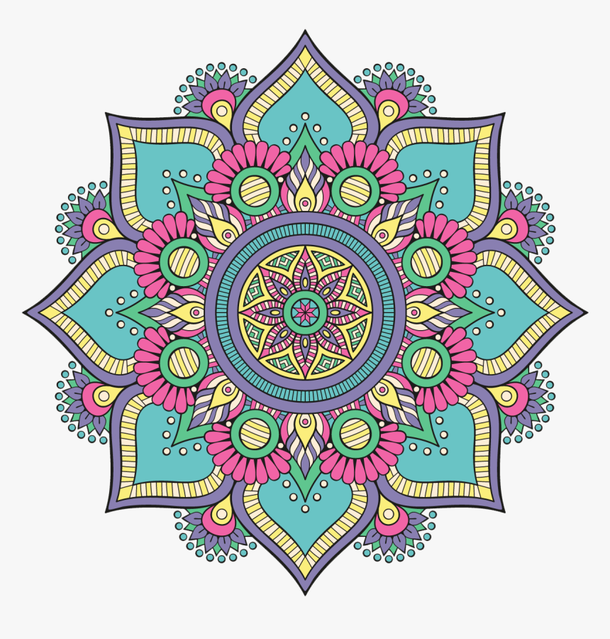 Diwali Rangoli Png Image - Rangoli Texture In Png, Transparent Png - kindpng