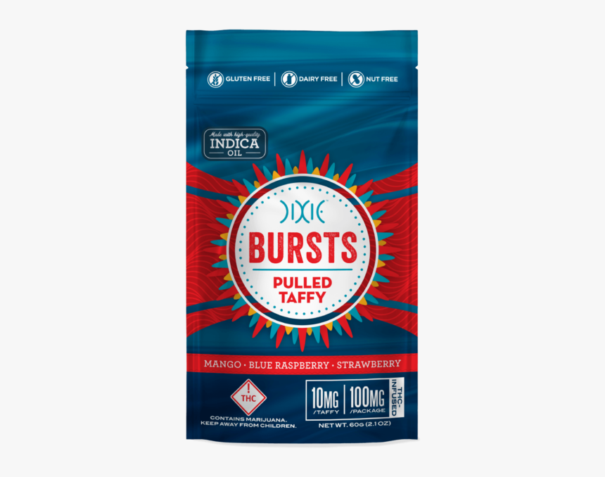 Bursts Pulled Taffy By Dixie - Laundry Supply, HD Png Download, Free Download