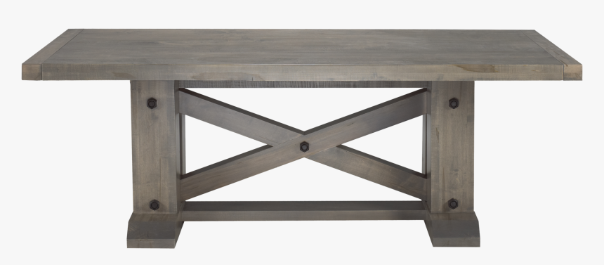 Acton Central Table In Wormy Maple - Millbank Family Furniture, HD Png Download, Free Download