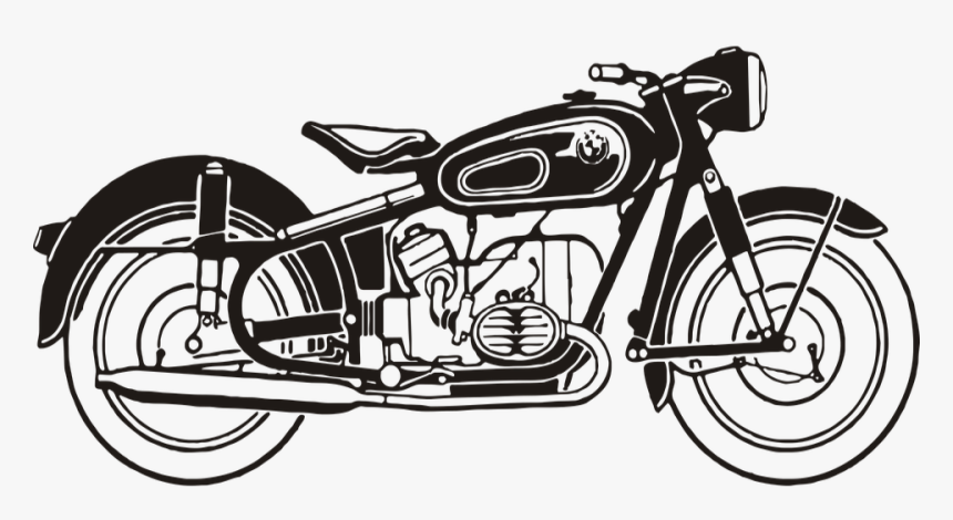 Butterfly Leg Guard Black Roped For Royal Enfield Bullet - Royal Enfield Outline Drawing, HD Png Download, Free Download