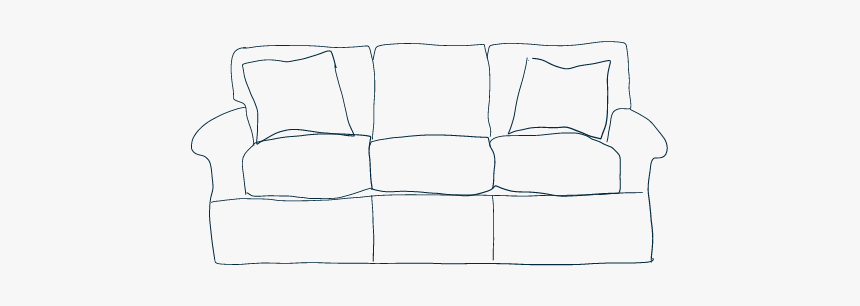 Stationary Sofas - Studio Couch, HD Png Download, Free Download