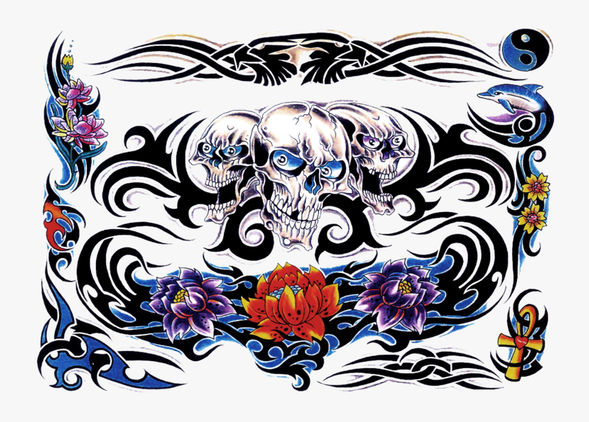 Color Tattoo Png Transparent Image - Color Tattoo Transparent, Png Download, Free Download