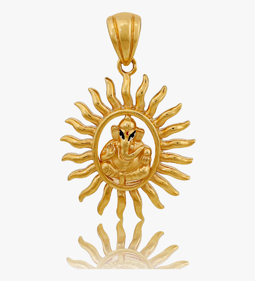 Lord Ganesha’s Sun Blessing Pendant - Cultura Índia, HD Png Download, Free Download