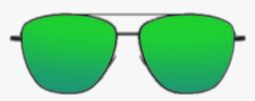 HUGO - Double-bridge sunglasses with green lenses