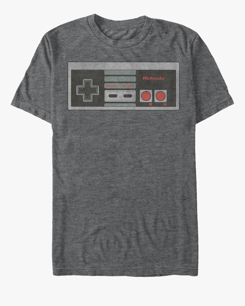 Nes Controller - Nintendo Shirt, HD Png Download - kindpng