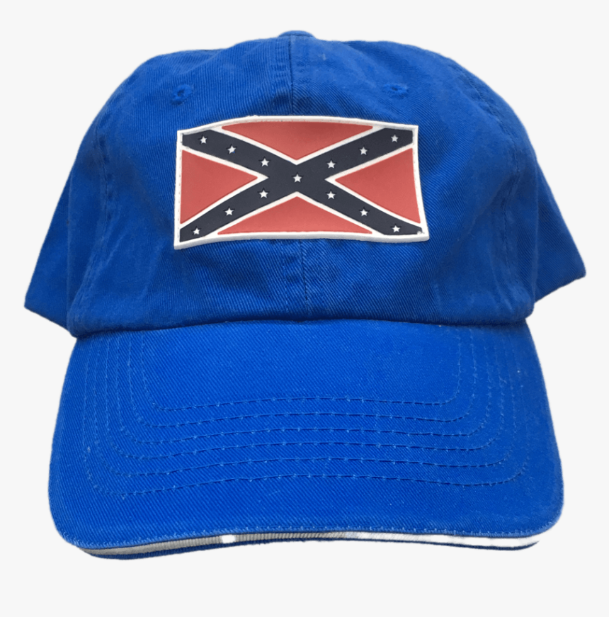 Blue Confederate Flag Hat The Dixie Shop Png Confederate - Baseball Cap, Transparent Png, Free Download