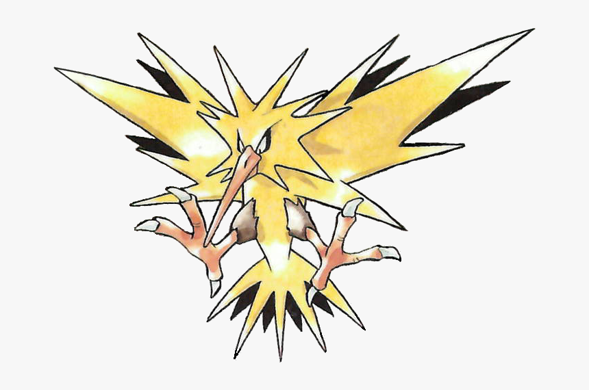 Pokemon Zapdos Original Art, HD Png Download, Free Download