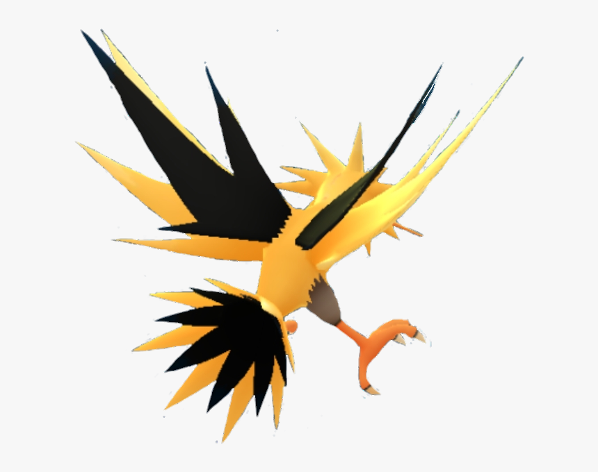 Zapdos Pokemon Pokémon Bird Vogel - Illustration, HD Png Download, Free Download