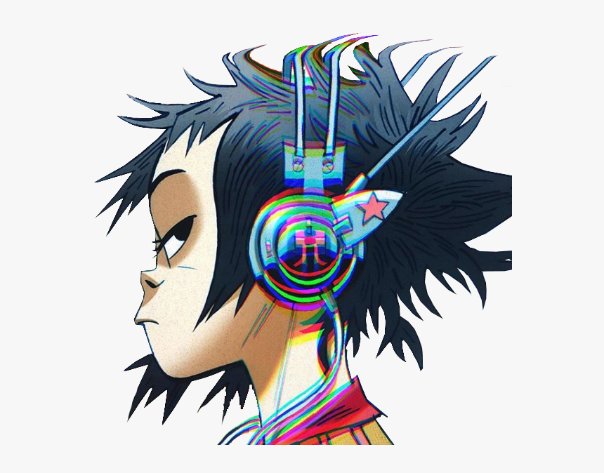 Gorillaz Noodle Art, HD Png Download, Free Download