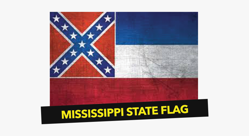 Mississippi State Flag - Mississippi State Flag 2018, HD Png Download, Free Download