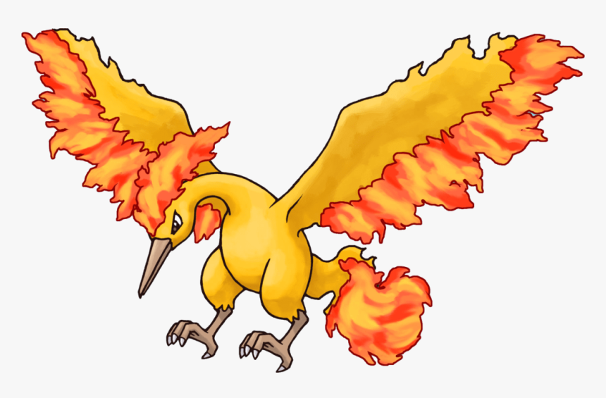 Moltres Pokemon Transparent Png - Moltres Pokemon Png, Png Download, Free Download