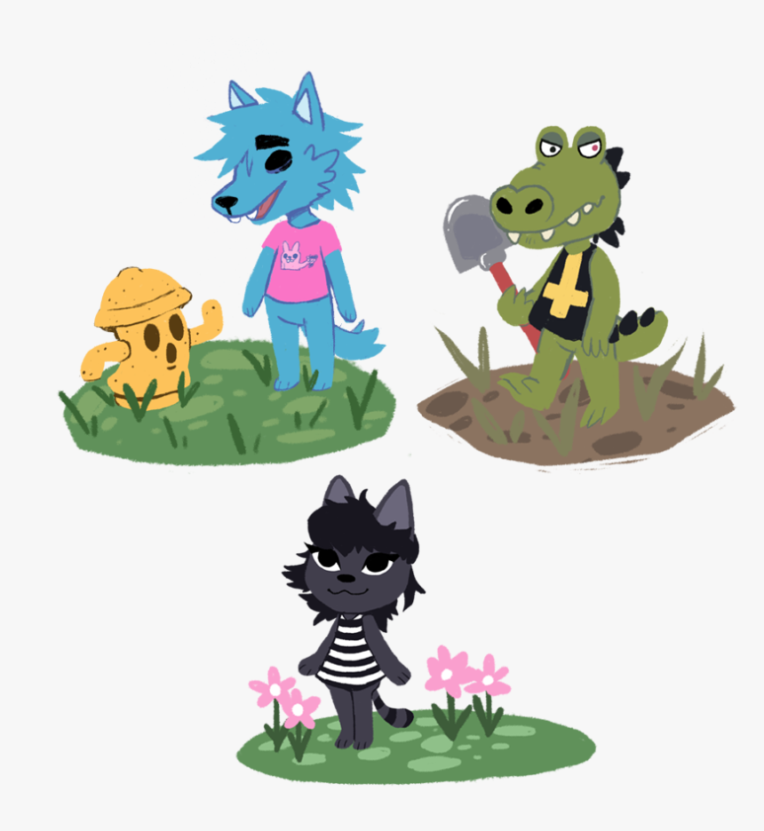 Animal Crossing Over Gorillaz - Cartoon, HD Png Download, Free Download