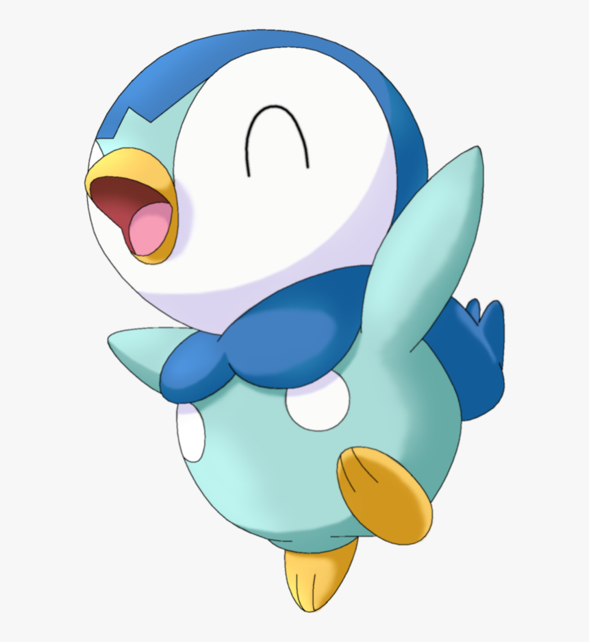 Piplup Transparent Happy - Single Pokemon Pictures With Names, HD Png Download, Free Download