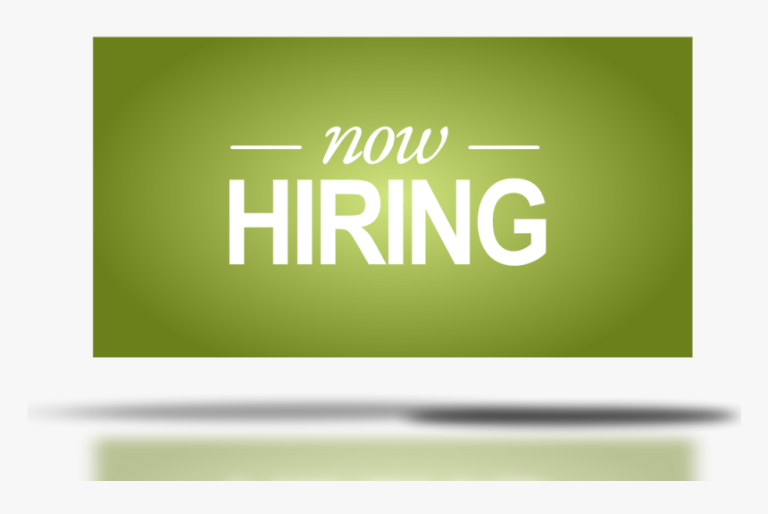 Green Now Hiring Sign, HD Png Download - kindpng