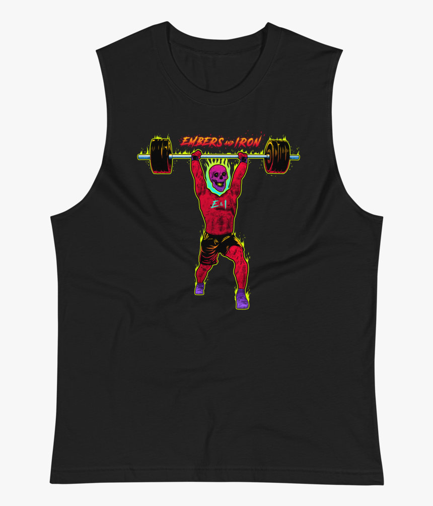 Image Of Lift On Fire - Sleeveless Shirt, HD Png Download, Free Download