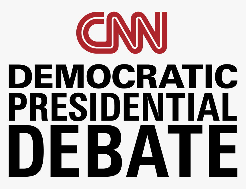 Cnn Dem Pres Debate Logo - Debate, HD Png Download, Free Download